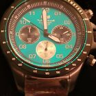 Beautiful Vestal ZR-2 Chronograph Teal Brand New in Box Watch Japanese Movement