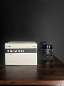 Sigma Art 24-70mm f/2.8 DG OS HSM Lens - Black - Canon