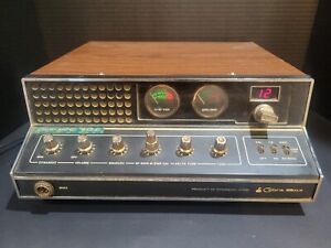 Vintage Cobra 89XLR 40 Channel CB Base Station Radio Powers Up.