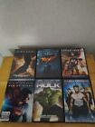 Lot Of 6 Superhero DVDs - Batman - Superman - The Incredible Hulk