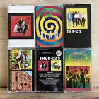 Lot of (6) The B-52's Cassette Tape: RARE New Wave Wild Planet Cosmic Thing Roam