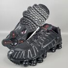 Nike Shox TL Metallic Hematite Triple Black Shoes Sneakers AV3595-002 Men's 13