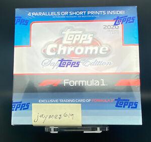 2020 Topps Chrome Formula 1 One F1 Racing SAPPHIRE EDITION HOBBY BOX Sealed New