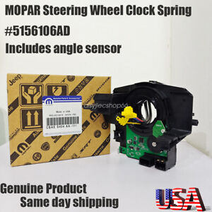 OEM MOPAR Steering Wheel Clock Spring 5156106AD For 2007-2018 Jeep Wrangler JK (For: Jeep)