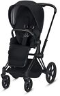 NEW Cybex Priam 3 Platinum (Frame + Seat) Baby Stroller (Matte Black Frame)