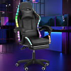 Gaming Chair Massage with Speakers bluetooth Ergonomic Office Chair w/ LED