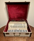 Vintage Serena Piano Accordion With Case Made In Italy