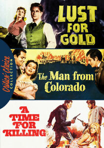 Glenn Ford Western Triple Feature [New DVD]