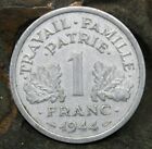 1944C France 1 franc etat francais #3