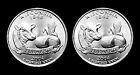 2004 P+D Wisconsin BU Washington Statehood Quarter Set ~ From U.S. Mint Rolls.