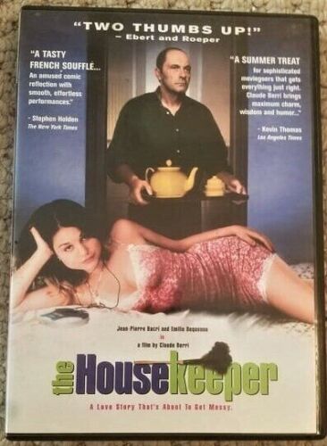THE HOUSEKEEPER Rare French Romantic Tragicomedy DVD 2003 Like New
