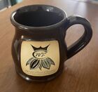 WORLD'S FINEST CHOCOLATE Deneen Pottery Mug - Coffee Tea-Brown -Hand Thrown- EUC