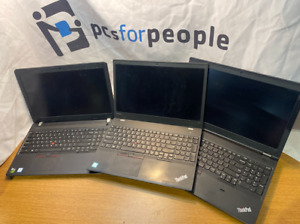 For Parts or Repair- LOT OF 3 Lenovo ThinkPads i5/i7