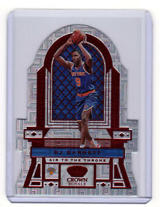 #/49 RJ BARRETT  JAMES HARDEN ▪ 2019-20 Crown Royale Air to the Throne RED  RC