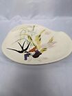 Vintage Hand Painted Red Wing Capistrano Oval Serving Platter Fruit