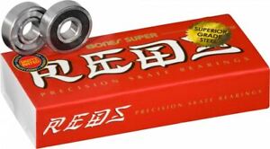Bones Bearings - Super  REDS Bearings ( 16 pack )  608 8mm