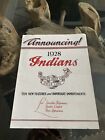 INDIAN MOTORCYCLE 1928 BROCHURE Catalog Wow! Antique Vtg