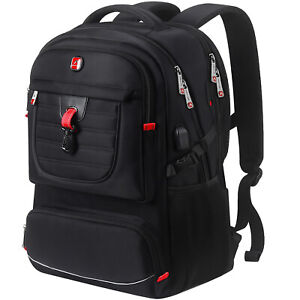 50L Extra Large Waterproof Business Travel Backpack 17.3