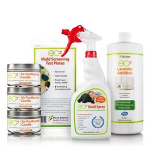 EC3 Environmental Kit - Mold is Everywhere, Clean Your Home & Clothes for Mold