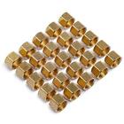 New Listing3/8-Inch Brass Compression Nut,Brass Compression Fitting(Pack of 25)