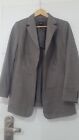 Akris Gray Jacket Blazer Wool Stretch Panel Sz US 14 F 46 D 44 l Extra Large XL