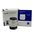 New Carl Zeiss BIOGON T* 35mm f2 ZM Mount Lens  - SILVER -   Made in Japan