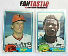 1981 Topps Baseball & Traded Card YOU PICK #501-858 Finish Your Team Set!