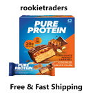 Pure Protein Chocolate Peanut Caramel Protein Bars, 20g Protein, 1.76 oz, 12 Ct