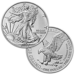 2023 American Silver Eagle - 1 ounce, .999 FINE - UNCIRCULATED - Fresh From Pack