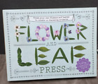 FLOWER AND LEAF PRESS By Gabriela Delworth - Hardcover & Press w/ Blotter Paper