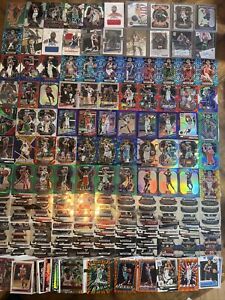 Huge NBA Lot Of 487 Cards Prizm rookie stars Autos Patches Lebron Giannis