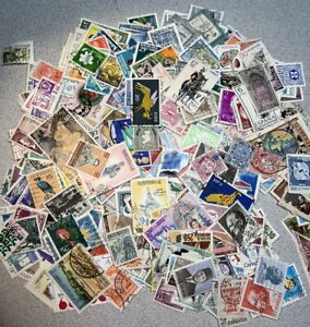 400 All Different [No US] Foreign Stamps Lot 41 Countries World Collection