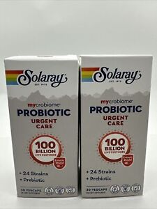 Solaray Mycrobiome Probiotic Urgent Care 100 Billion +24 Strains | 60 VegCaps