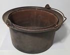 Antique RARE #8 Pat Aug 22 1876 Cast Iron Bean Pot Rim Bail