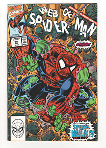 Web of Spider-Man #70 Marvel Comics 1990 VF