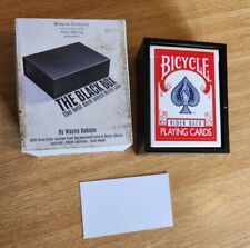 New Listing(J) Proffessional Closeup Card Magic Trick The Black Box By Wayne Dobson