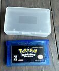 Pokemon Sapphire Game Boy Advance Game GBA Game in Case! Tested!