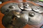 Lot Of 5 Cymbals Wuhan S Series 16