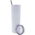 25pcs 20oz Taperless Sublimation Blank Skinny Tumbler Stainless Steel Insulated