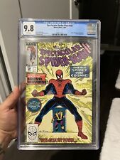 Spectacular Spider-Man Peter Parker #158 CGC 9.8 Newsstand 1989 Cosmic Spiderman