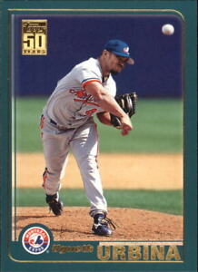 2001 Topps Baseball Card Pick (Base) 525-791