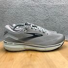 Brooks Ghost 15 Mens Size 10.5 Wide 2E Shoes Athletic Running Sneakers Grey