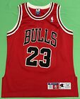 Vintage Authentic Champion Michael Jordan Chicago Bulls NBA Jersey Sz 44