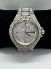Michael Kors Camille Glitz MK5869 Women's Silver Crystal Pave Dial Watch JNA696