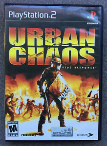 Urban Chaos: Riot Response ( PlayStation 2 ) Original Box And Manual