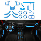 Car Interior Decor Cover Trim kit Accessories For Jeep Wrangler JK JKU 2011-2017 (For: Jeep)