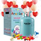 AmazGas Large Helium Tank for Party 50 Balloons Included 13.4L