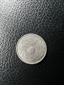 Original 1999 rare georgia state quarter error