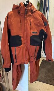 Spyder - Team Venom - Terracotta Jacket and Pants - Lightly Used, Many Features