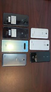 New ListingLOT OF  7  LG Mixed Phone Cracked  Screen PARTS/REPAIR  UNTESTED